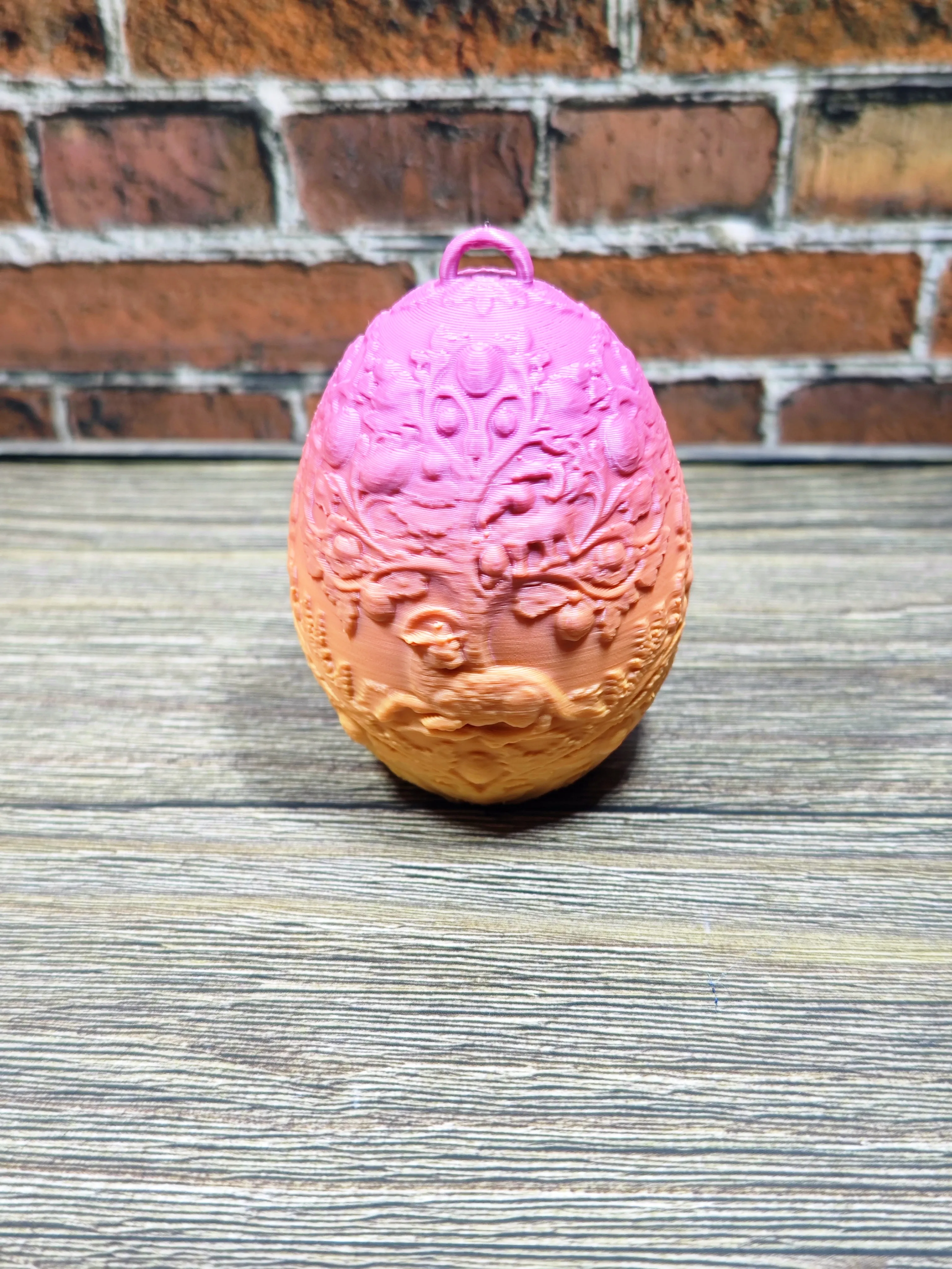 Decorative Easter Egg Set with Relief - Free 3D Print Model - MakerWorld
