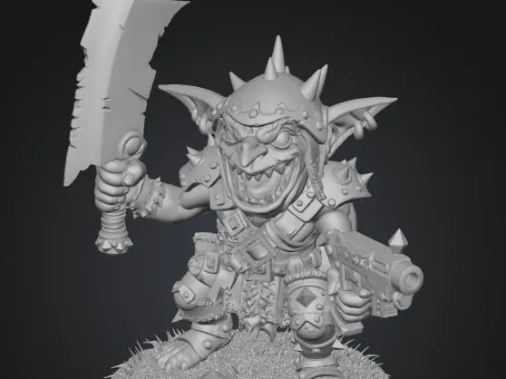 DND Gremlin Miniature – Fantasy Tabletop Character
