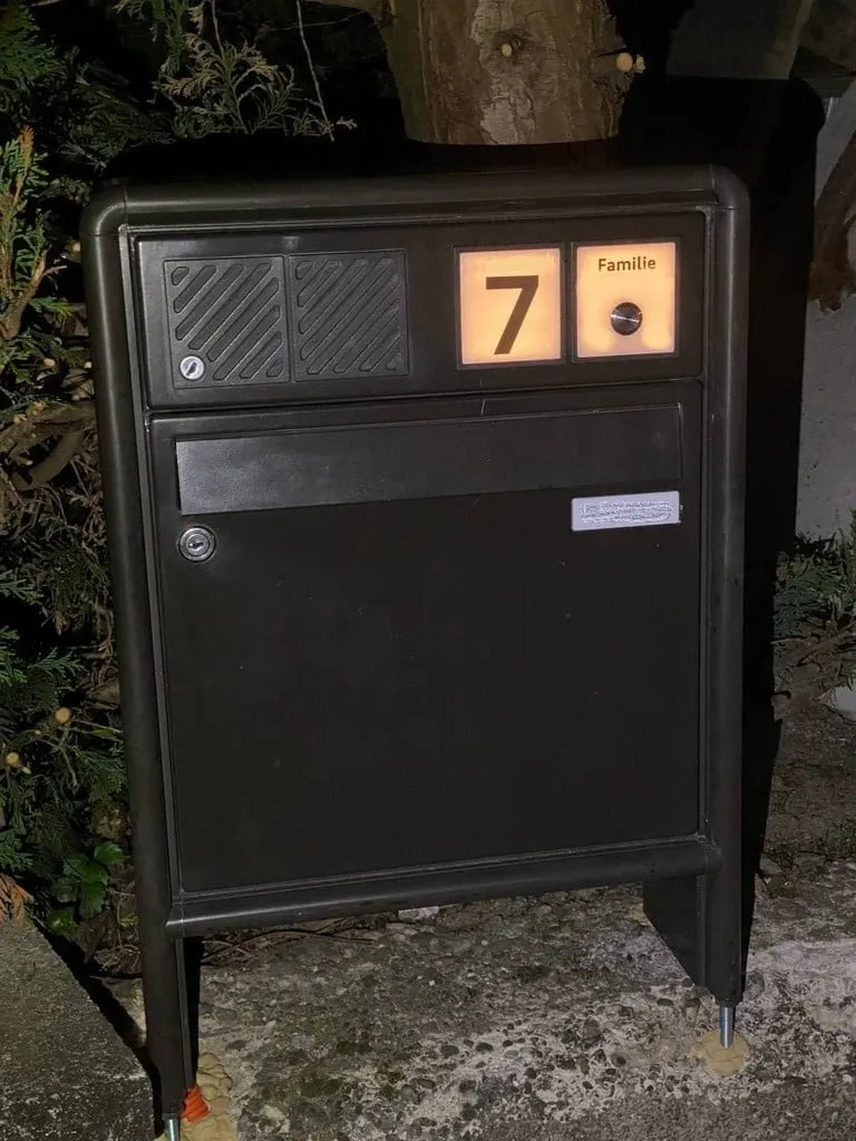 Renz Briefkasten Klingel Taster Behnke Typ20 A/B