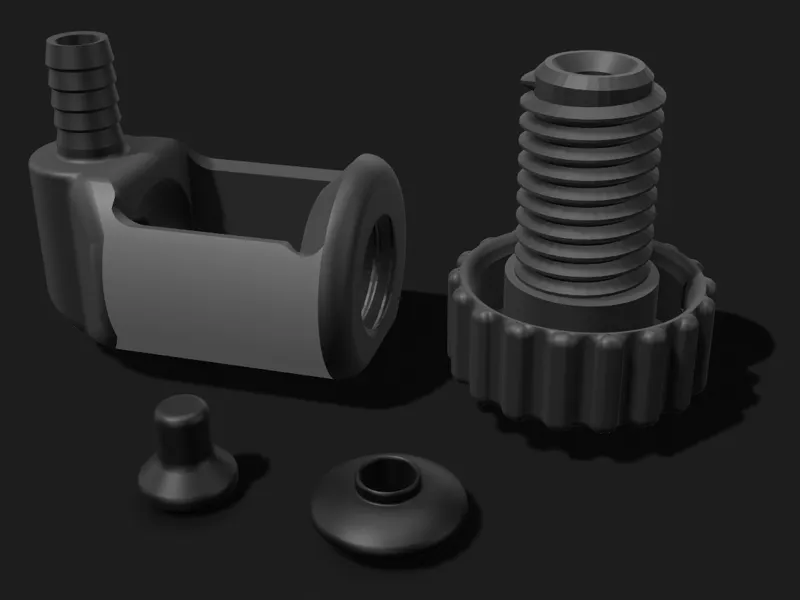 Faucet-Hose Adapter for Buckets + TPU Guard