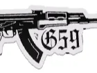 g59 ak nyckelring