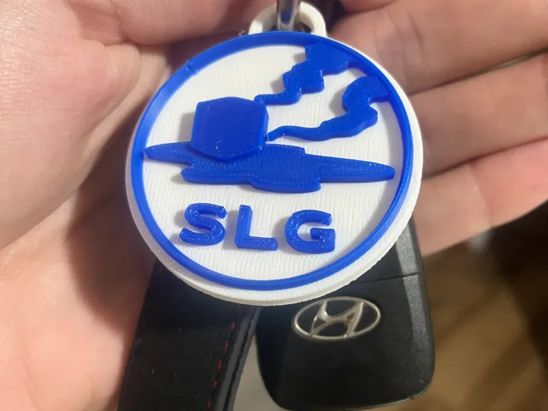 Aggregation States Keychain 