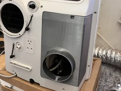 Mobile AC attachment 
