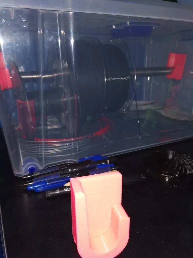 23mm bar support - filament spool dry box