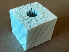 Twisty fidget cube
