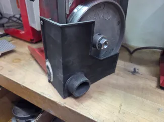 Veil S5 1x42 belt grinder dust collector
