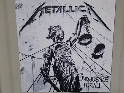 And Justice For All... Metallica Hueforge