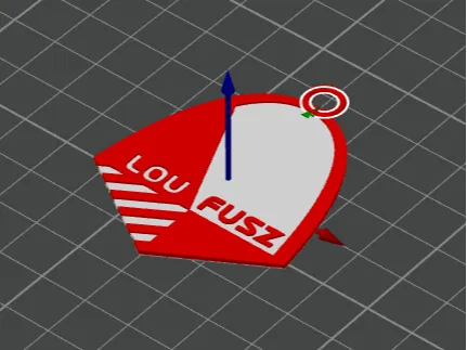 Lou Fusz Keychain