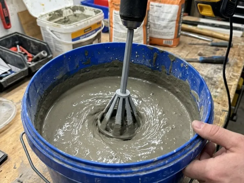 钻头油漆和环氧树脂搅拌器