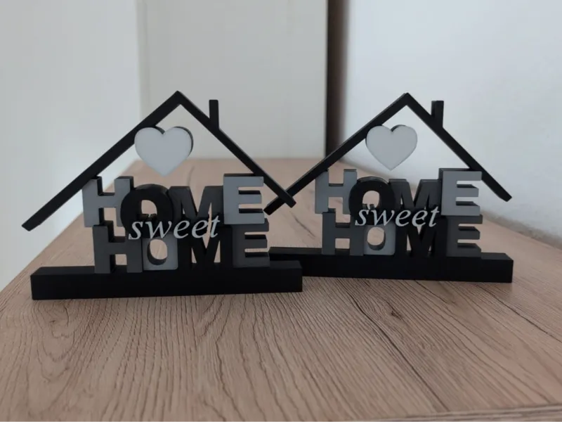 Home Schriftzug Dekoration