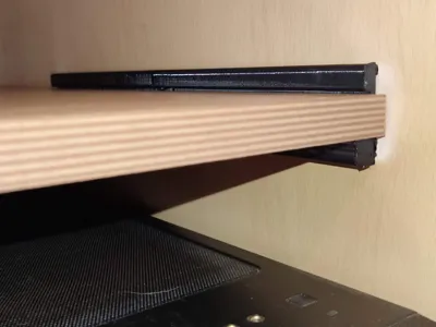 Wardrobe Shelf Rail