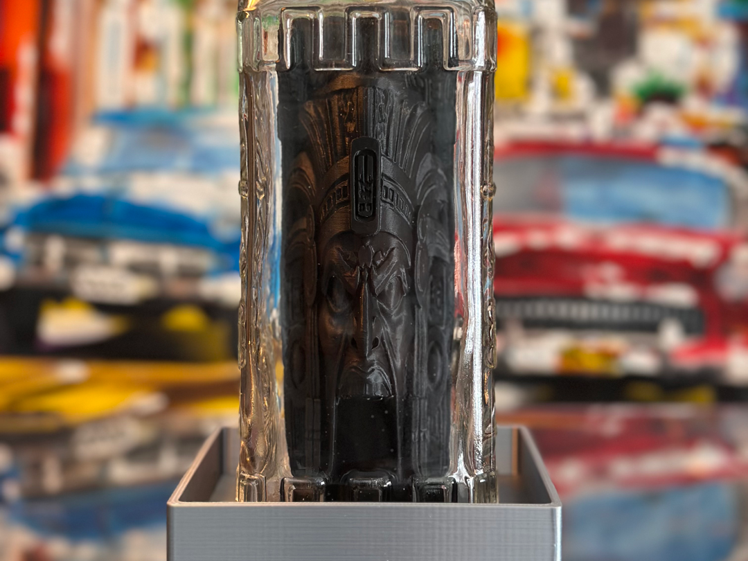 Tequila Bottle Backflow Burner stand 