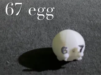 67 EGG no supports by Me and my friend Luke, 