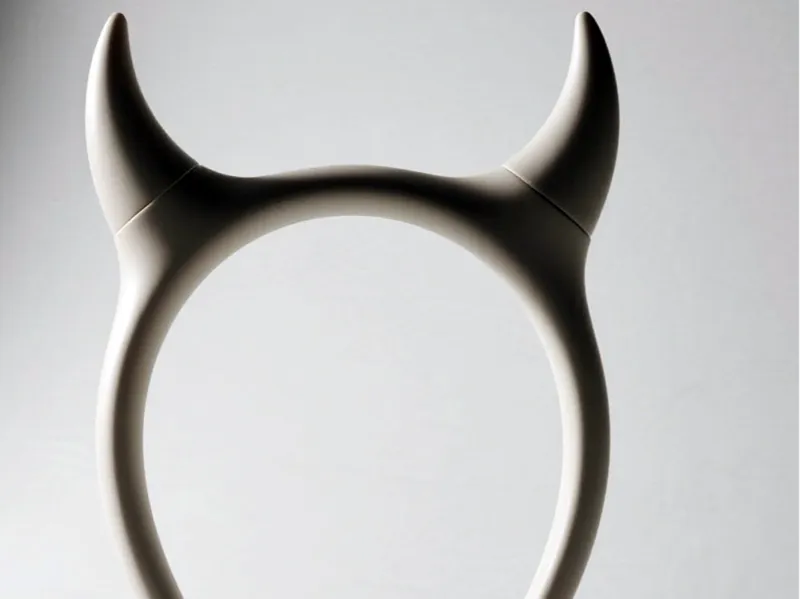 Minimalist Devil Horns Headband