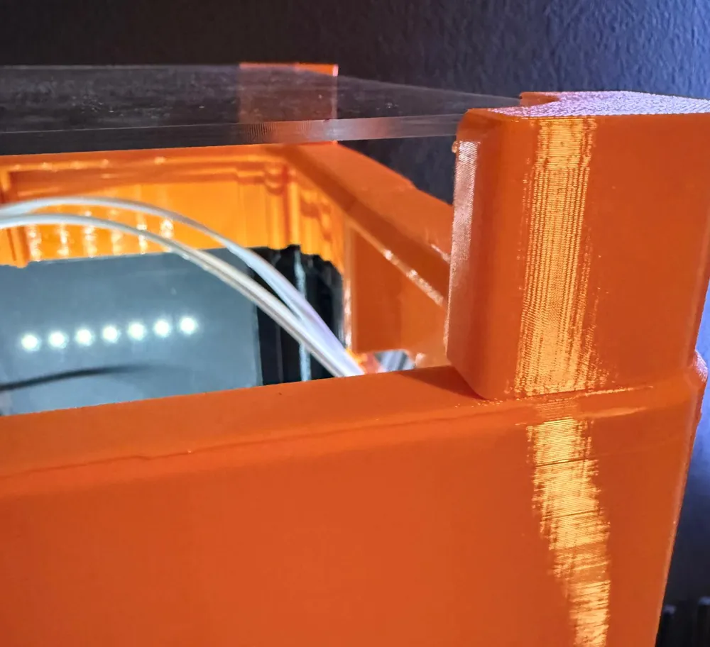 Lid Riser for FlashForge AD5X Enclosure Kit - Free 3D Print Model ...