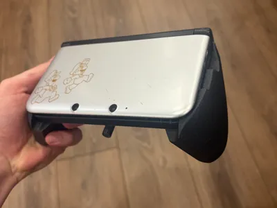 3DS Grip with stylus holder