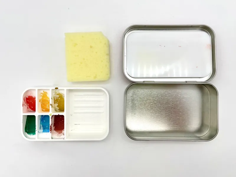 Mint Tin Watercolor Palette