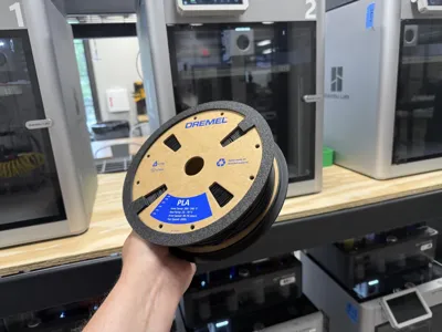 Dremel Cardboard Spool Adapter