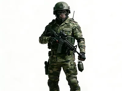 Modern-equipped Wukong