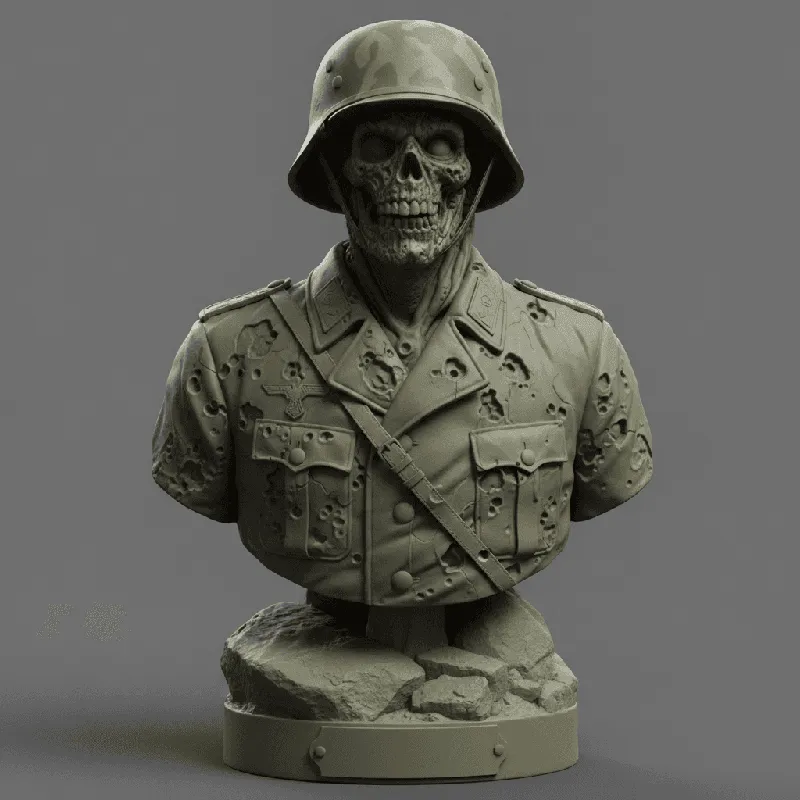 Undead WW2 Zombie Soldier