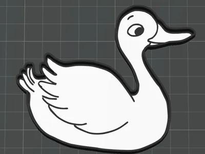 Duck from "Pippa saves the pond" by Teacher Sara
