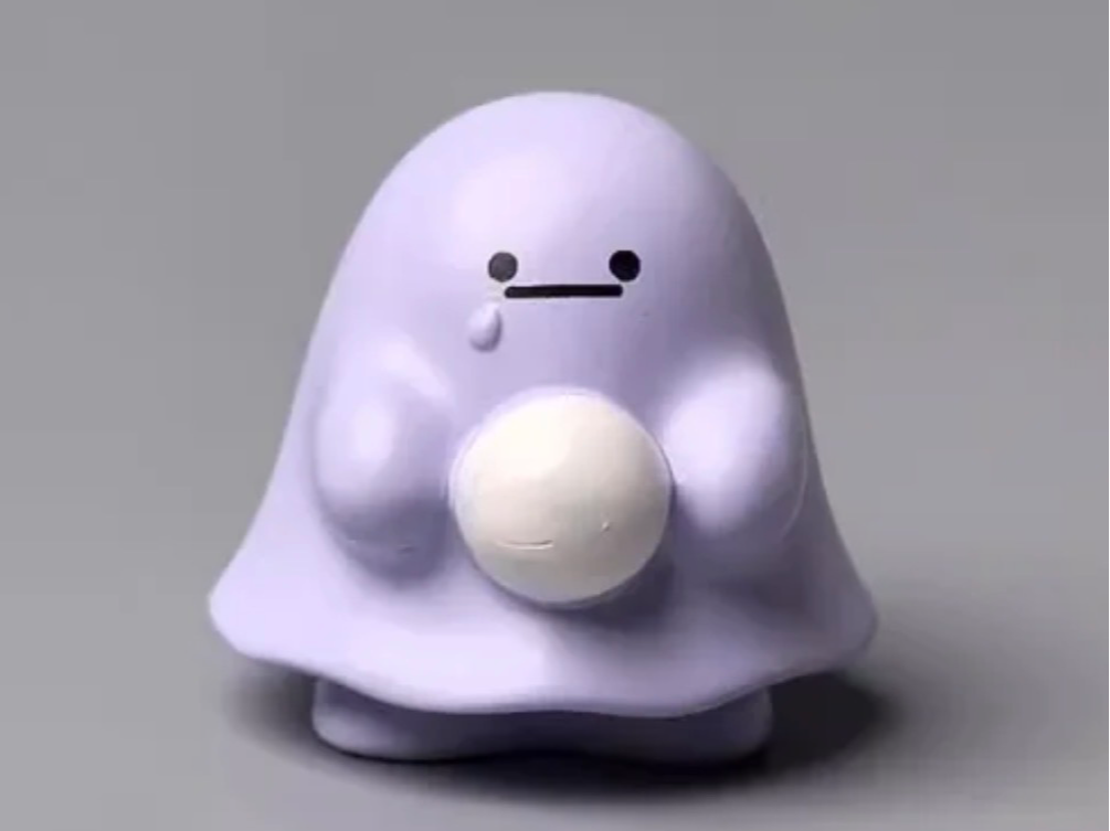 情绪摆件系列——小幽灵（悲伤）