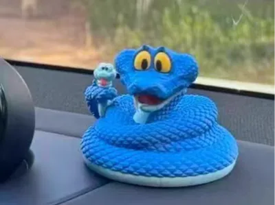 Little Blue and his friends