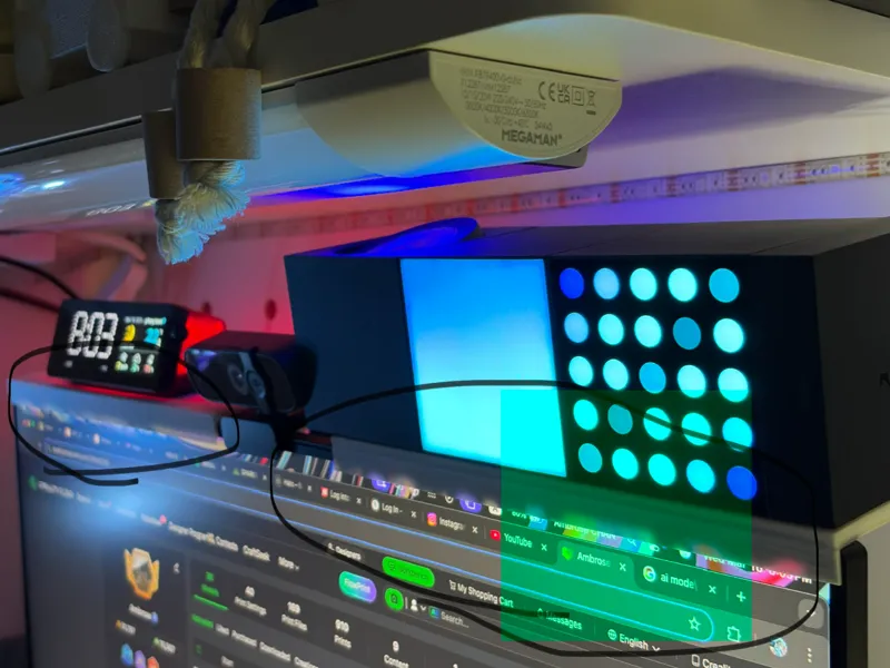 Monitor rack