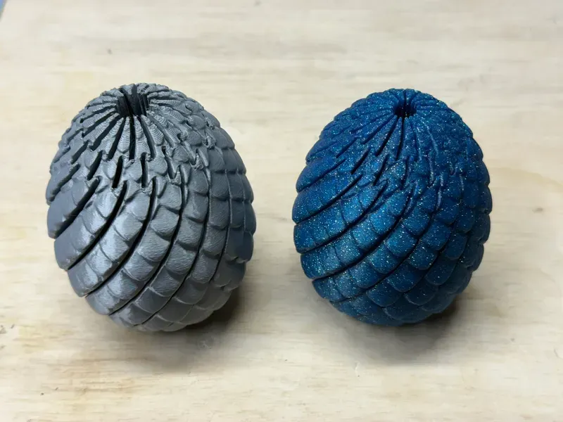 dragon egg twist fidget - Free 3D Print Model - MakerWorld