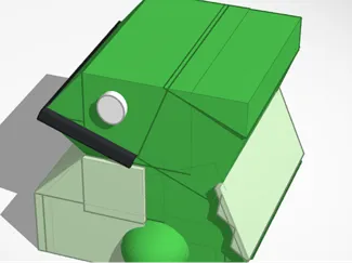 geometry dash frog cube (cube 109)