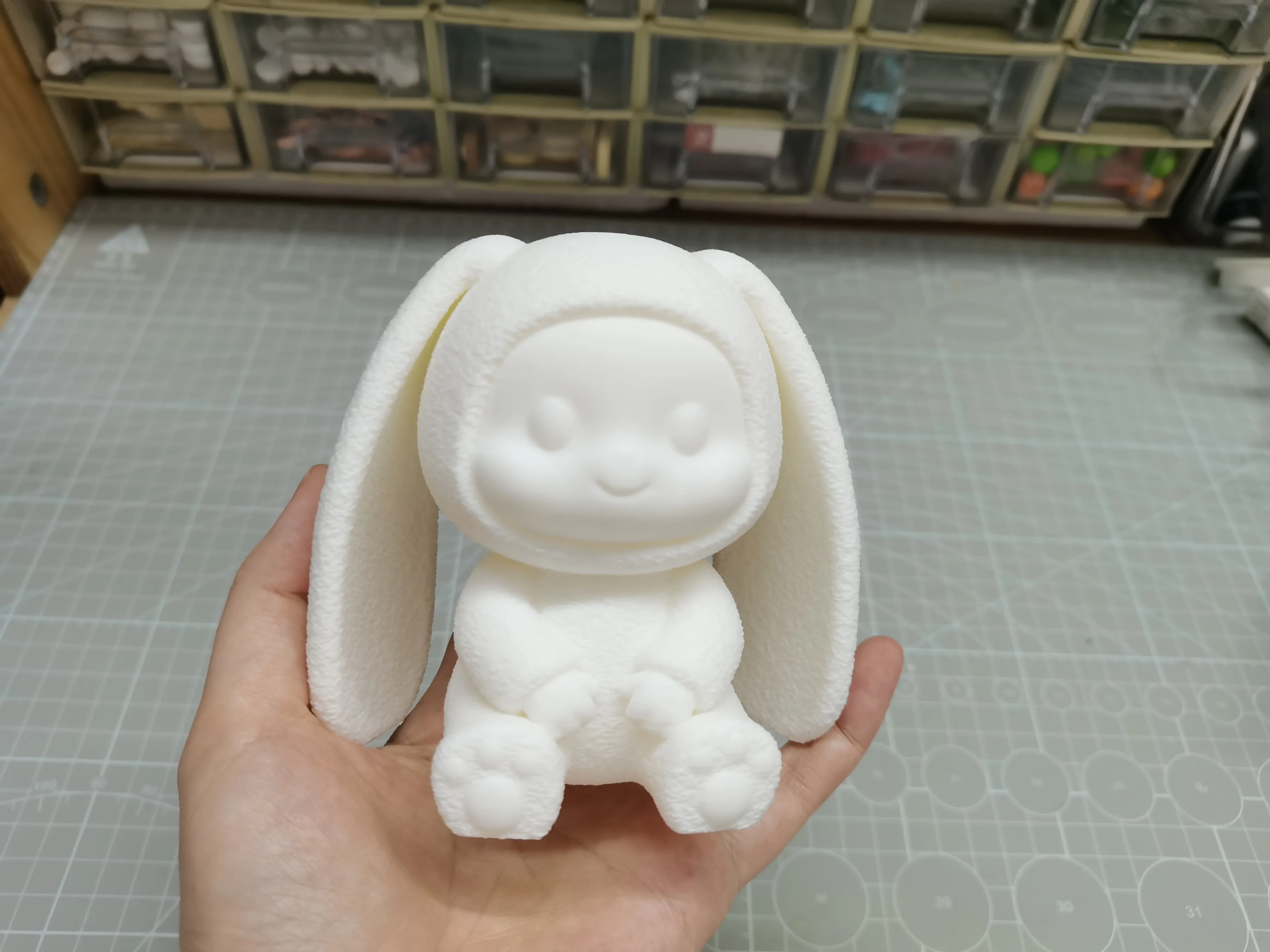 Cute Little Rabbit Baby - Free 3D Print Model - MakerWorld