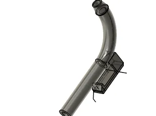 flush valve hose clip