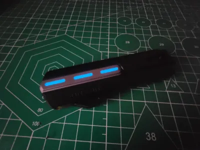 Decorative Rod Alternative for MAXACE Little Seven's New Uranus 2 Tritium Slots