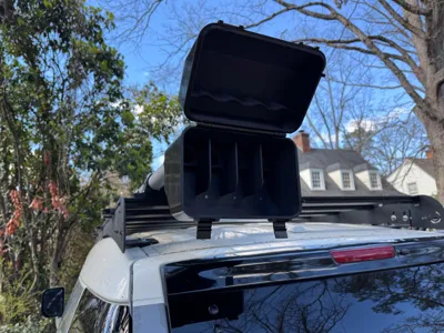 Fly Fishing 4-Rod Car holder