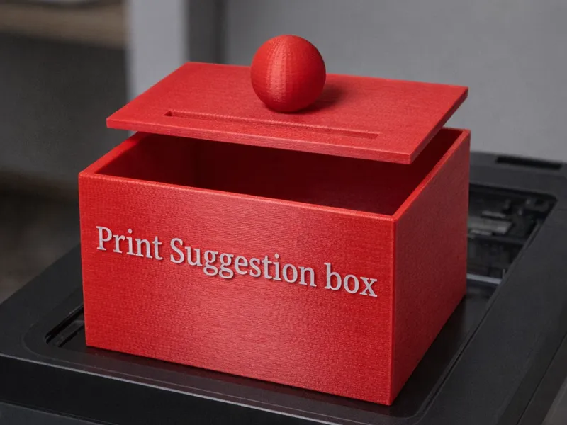 Print Suggestion box