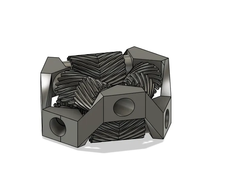 the real deal 6 gear ring fidget