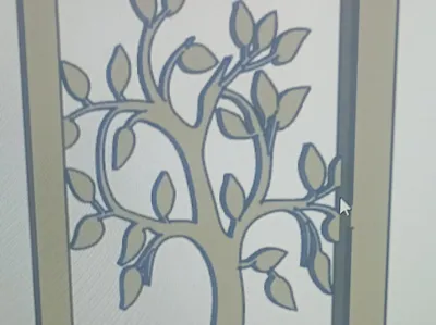 Japanese-style lamp, but for a wedding with a slot 