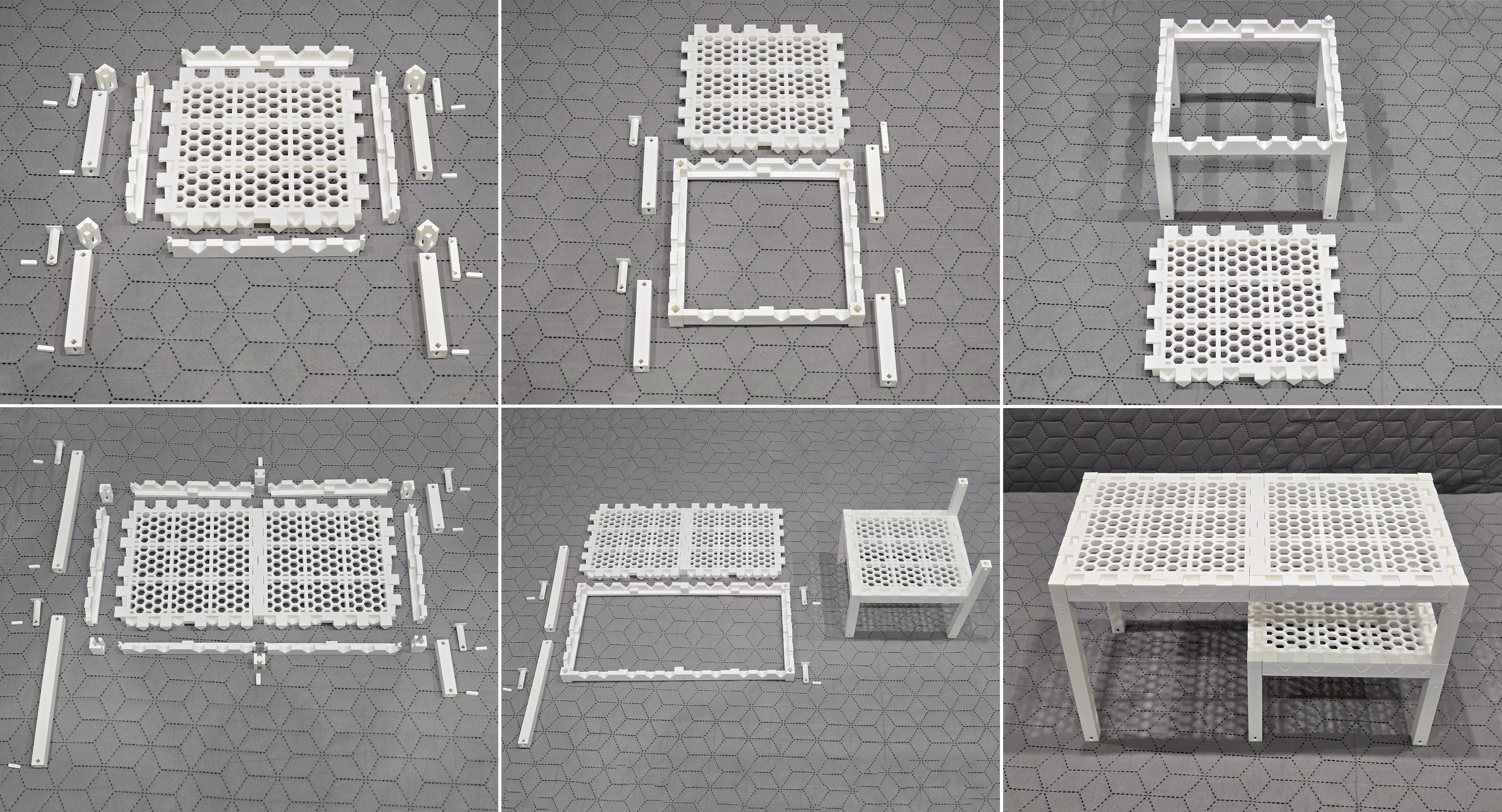 Modular Shelf System with Snap-Fit Drawer - Free 3D Print Model ...