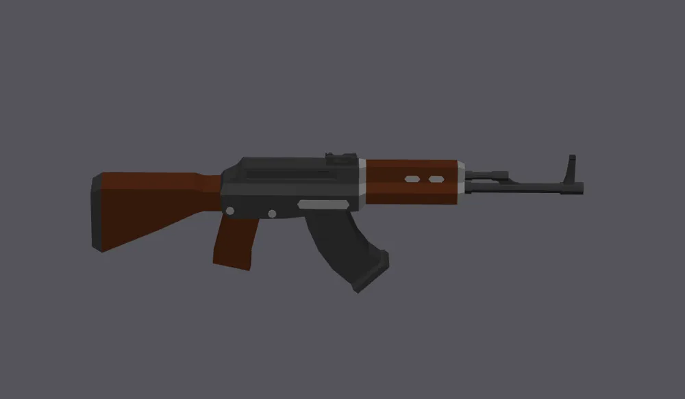 Ak Rivals AK-47 from Roblox RIVALS - Free 3D Print Model - MakerWorld
