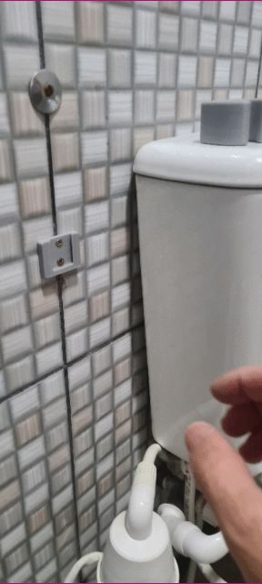 Suporte da CHUCA (Ducha Higiênica)