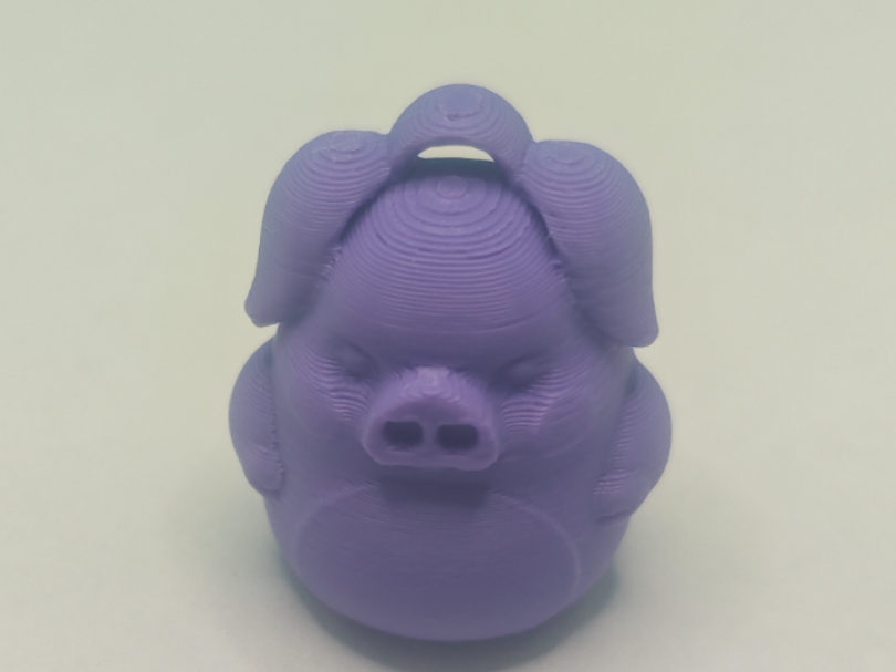 蓬蓬钥匙扣