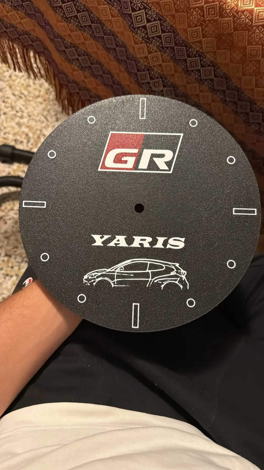 GR YARIS CLOCK - Free 3D Print Model - MakerWorld