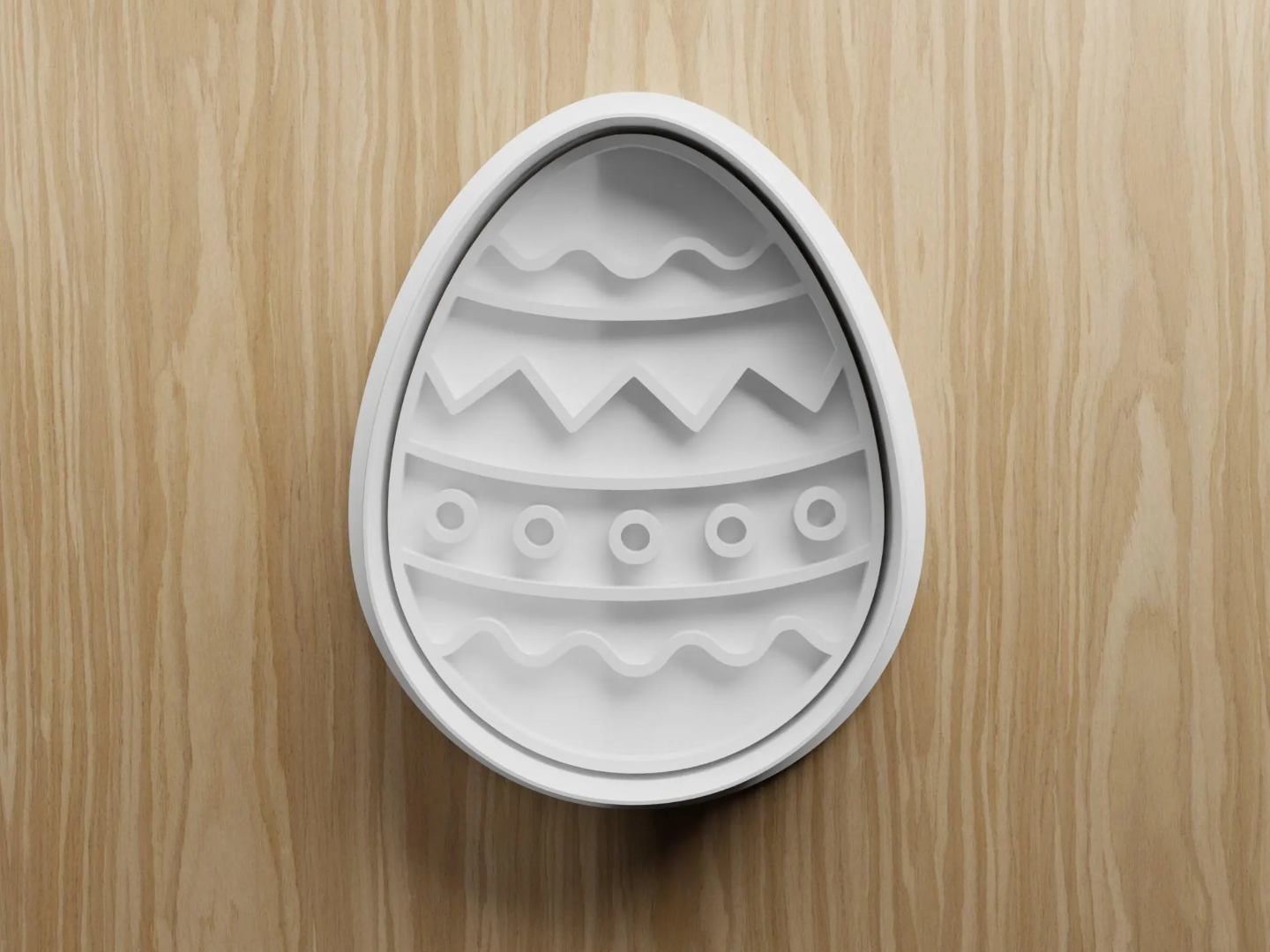 Easter Egg Cookie Cutter