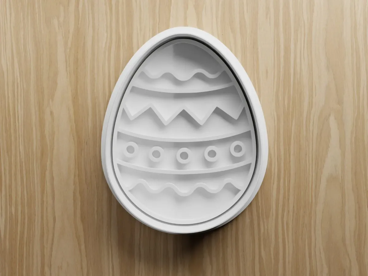 Easter Egg Cookie Cutter - Free 3D Print Model - MakerWorld