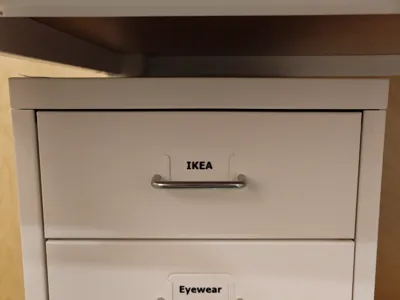 IKEA Helmer Drawer Nameplate - IKEA HELMER