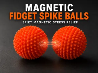 Magnetic Fidget Spike Balls - Spiky Stress Balls