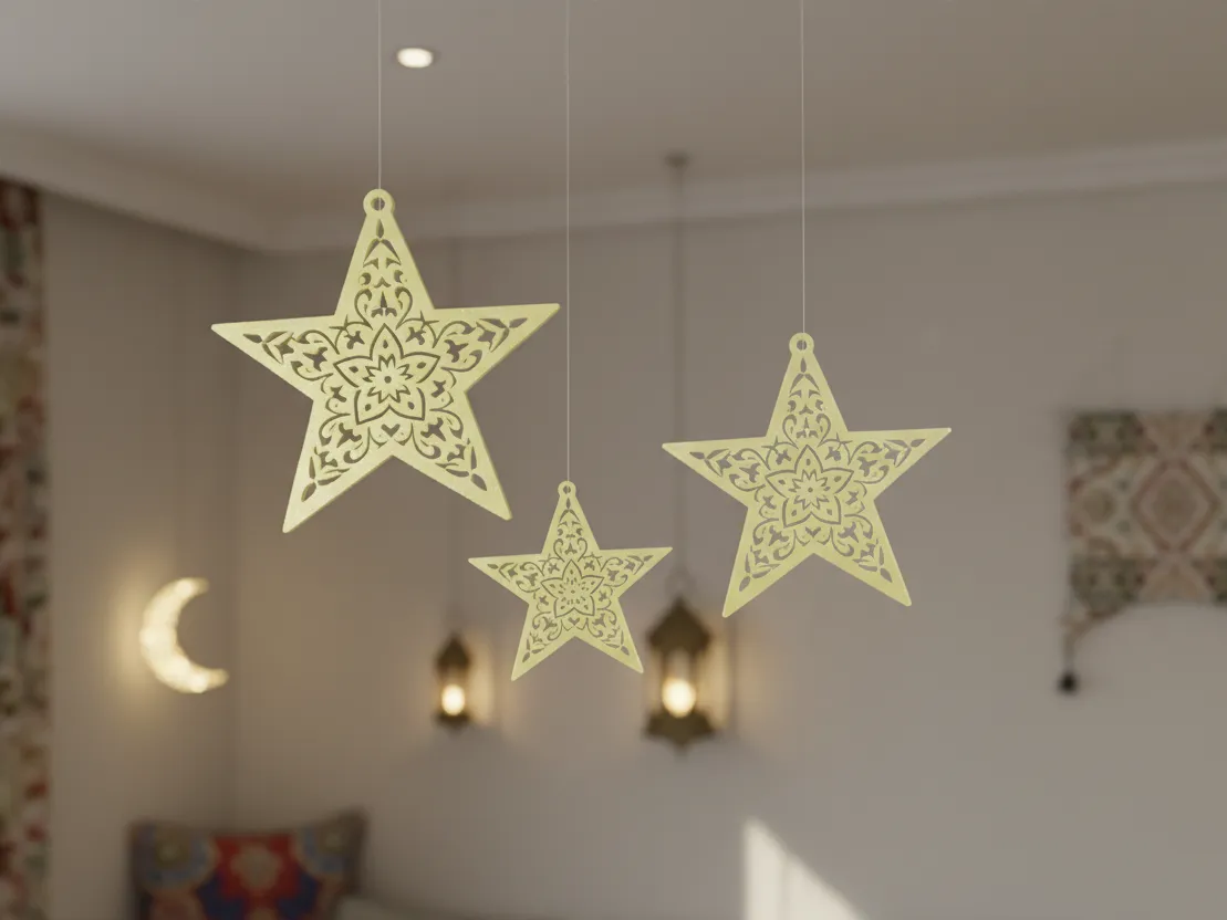 Hanging Star Decoration Set