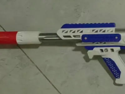 Longbow Outer Barrel Front Grooved Tube