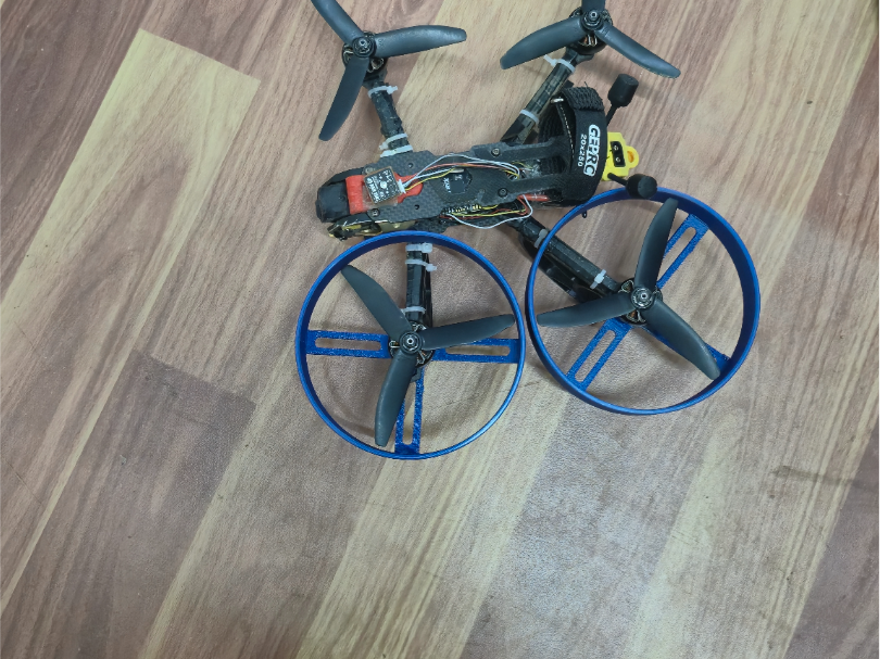 5 inch drone prop half guard