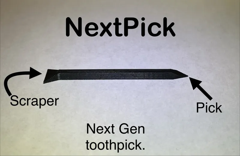NextPick | 3D Printable toothpick